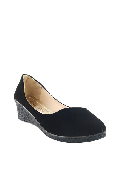 รองเท้าส้นเตารีด A-198 - Glitter Rubber Wedge Shoes รองเท้าส้นเตารีด A-198 - Glitter Rubber Wedge Shoes