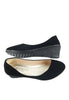 รองเท้าส้นเตารีด A-198 - Glitter Rubber Wedge Shoes