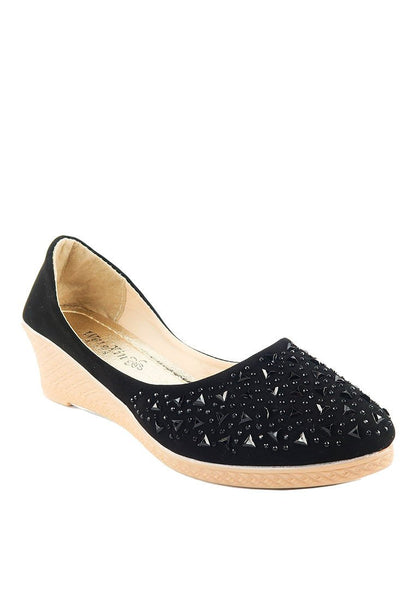 รองเท้าส้นเตารีดกลิตเตอร์ A-178 - Glitter Rubber Wedge Shoes รองเท้าส้นเตารีดกลิตเตอร์ A-178 - Glitter Rubber Wedge Shoes