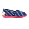 รองเท้าส้นแบนผ้าแคนวาส BX2010 - Bengal Stripe Canvas Flats Shoes