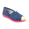 รองเท้าส้นแบนผ้าแคนวาส BX2010 - Bengal Stripe Canvas Flats Shoes