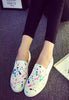 รองเท้าส้นแบนแคนวาส - Mulit-Colors Canvas Loafers