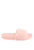 รองเท้าแตะขนเฟอร์ No.M-1 - Rubber Fur Slipper Sandals