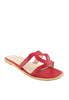 รองเท้าแตะแฟชั่น - Cross Straps Flats Sandals