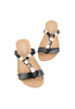 รองเท้าแตะลำลอง - Rhinestones Summer Flat Sandals