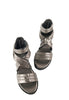 รองเท้าแตะส้นแบน - Gladiator Zipper Flat Sandals