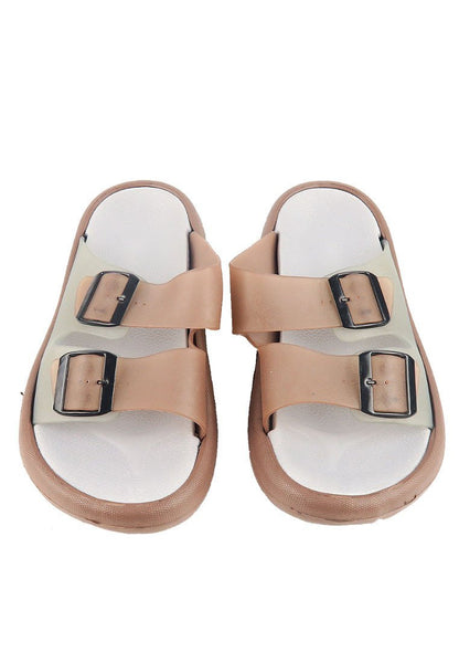 รองเท้าแตะลำลอง - Rubber Slide Sandals รองเท้าแตะลำลอง - Rubber Slide Sandals
