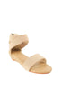 รองเท้าแตะส้นเตารีดสายไขว้ - Zipper Wedge Ankle Strap Sandals