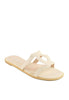 รองเท้าแตะแฟชั่น - Cross Straps Flats Sandals