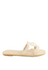 รองเท้าแตะแฟชั่น - Cross Straps Flats Sandals
