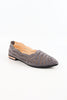 รองเท้าคัชชูส้นแบน แฟชั่น สไตล์ลำลอง - Shimmer Pointy Toe Ballet Flats