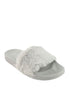 รองเท้าแตะขนเฟอร์ No.M-1 - Rubber Fur Slipper Sandals