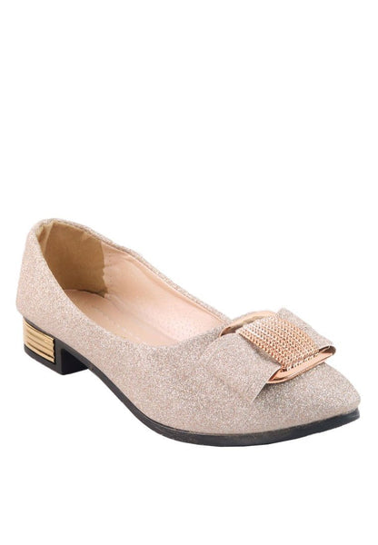รองเท้าส้นเตี้ยกลิตเตอร์ A-254 - Glitter Slip - On Shoes รองเท้าส้นเตี้ยกลิตเตอร์ A-254 - Glitter Slip - On Shoes