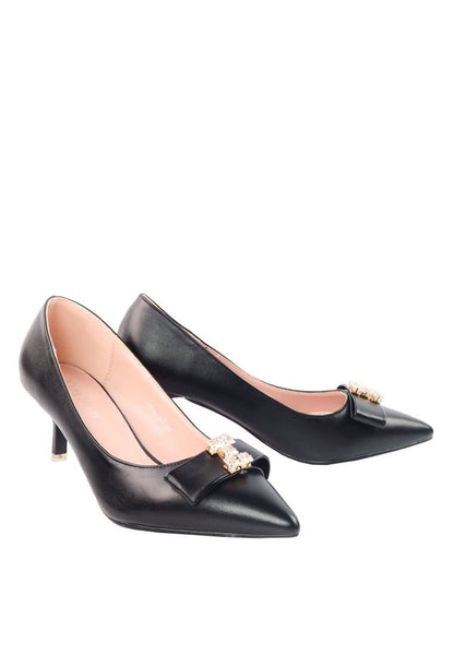 รองเท้าส้นสูง Diamond KH - KH Elegant Mid Heels Pump Shoes รองเท้าส้นสูง Diamond KH - KH Elegant Mid Heels Pump Shoes