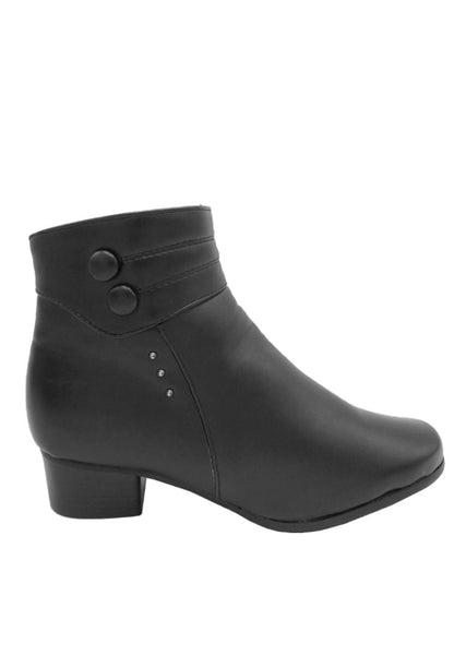 รองเท้าบูทหนังกันหนาวส้นสูง B05 - Women's Mazziee Ankle Bootie รองเท้าบูทหนังกันหนาวส้นสูง B05 - Women's Mazziee Ankle Bootie