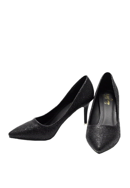 รองเท้าส้นสูงกลิตเตอร์ - Elegant Sparkly Dress Pumps รองเท้าส้นสูงกลิตเตอร์ - Elegant Sparkly Dress Pumps
