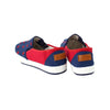 รองเท้าส้นแบนผ้าแคนวาส BX2023 - Embroidered Heart Shape Sneaker Shoes
