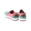 รองเท้าส้นแบนผ้าแคนวาส BX2023 - Embroidered Heart Shape Sneaker Shoes