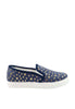 รองเท้าส้นแบนผ้าแคนวาส No.1565 - Gold Star Denim Canvas Flats Shoes