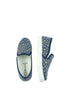 รองเท้าส้นแบนผ้าแคนวาส No.1565 - Gold Star Denim Canvas Flats Shoes