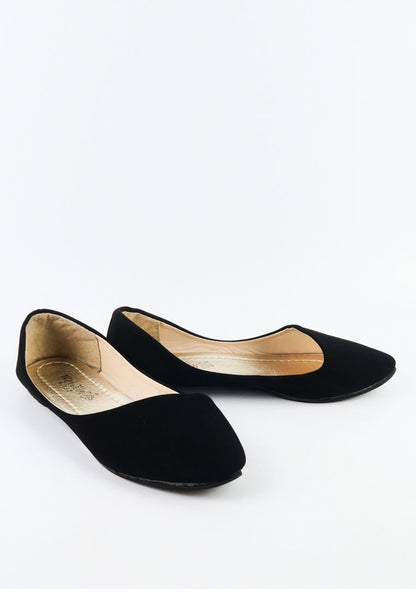 รองเท้าคัชชูส้นแบน A-197 - Shimmer Pointy Toe Ballet Flats รองเท้าคัชชูส้นแบน A-197 - Shimmer Pointy Toe Ballet Flats