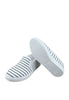 รองเท้าส้นแบนแคนวาส No.1512 - Pin Stripe Canvas Casual Sneakers