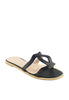 รองเท้าแตะแฟชั่น - Cross Straps Flats Sandals