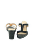 รองเท้าส้นสูง - T-Strap Chunky Heel Sandals