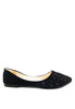 รองเท้าคัชชูส้นแบน A-179 - Basic Round Toe Ballet Flats