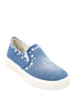 รองเท้าผ้าใบเดนิมลายสตาร์ - Stars Denim Platfrom Sneaker Flat Shoes