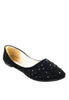 รองเท้าคัชชูส้นแบน A-179 - Basic Round Toe Ballet Flats