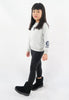 รองเท้าบูทกันหนาว กันหิมะ สำหรับเด็ก - Knit Sweater Velvel Kids Snow Boots