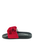 รองเท้าแตะแต่งดอกไม้ No.M-3 - Rubber Floral Slipper Sandals