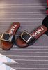 รองเท้าแตะ Fashion No.1825 - Belt Buckle Slippers Sandals