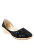 รองเท้าส้นเตารีดกลิตเตอร์ A-178 - Glitter Rubber Wedge Shoes