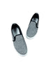 รองเท้าผ้าใบ กลิตเตอร์  -  Glitter Canvas Platform Slip-On Flats Shoes