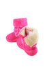 รองเท้าบูทกันหนาวสำหรับเด็ก - Kids Winter Snow Pom Pom Fleece Ankle Boot