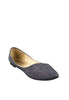 รองเท้าส้นแบน No.400 - Shimmer Pointy Toe Ballet Flats