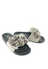 รองเท้าแตะแต่งดอกไม้ No.M-3 - Rubber Floral Slipper Sandals