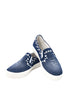 รองเท้าผ้าใบเดนิมลายสตาร์ - Stars Denim Platfrom Sneaker Flat Shoes