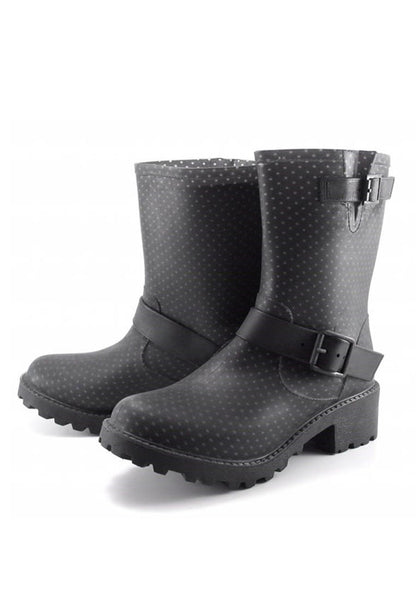 รองเท้าบูทกันหนาว กันหิมะ กันน้ำ - Mid Calf Waterproof Rainboots