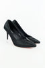 รองเท้าส้นสูงหัวแหลมคลาสสิค - Classic Slip On Pointed Toe Low Kitten Heel Pumps Shoes