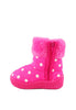 รองเท้าบูทกันหนาวสำหรับเด็ก - Girls Pokla Dot Insulated Fur Lining Snow Boots