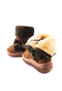 รองเท้าบูทกันหนาวสำหรับเด็ก - Kids Winter Snow Pom Pom Fleece Ankle Boot