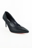 รองเท้าส้นสูงหัวแหลมคลาสสิค - Classic Slip On Pointed Toe Low Kitten Heel Pumps Shoes