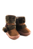 รองเท้าบูทกันหนาวสำหรับเด็ก - Kids Winter Snow Pom Pom Fleece Ankle Boot