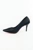 รองเท้าส้นสูงหัวแหลมคลาสสิค - Classic Slip On Pointed Toe Low Kitten Heel Pumps Shoes