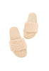 รองเท้าแตะขนเฟอร์ No.M-1 - Rubber Fur Slipper Sandals