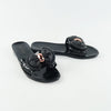 รองเท้าแตะแต่งดอกไม้ - Floral rubber sandals