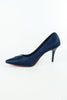 รองเท้าส้นสูงหัวแหลมคลาสสิค - Classic Slip On Pointed Toe Low Kitten Heel Pumps Shoes